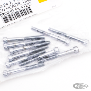 10pck Chrome allen screws 10-24x1-3/4 (DE)
