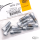 10pck Chrome allen screws 3/8-24x1.000 (DE)