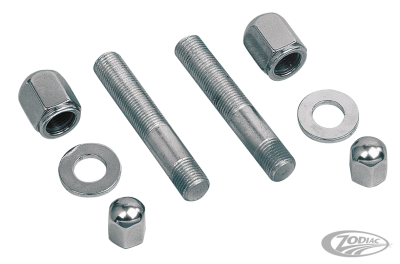 Shock stud kit + chrome nugget nuts BT. (DE)