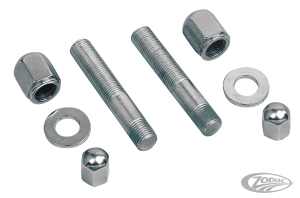 Shock stud kit + chrome nugget nuts BT. (DE)