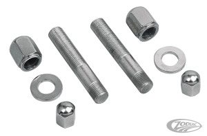 Shock stud kit + chrome nugget nuts BT.