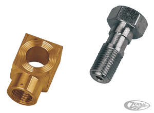 Wheel cylinder bolt zinc plated 58-72 HD (DE)