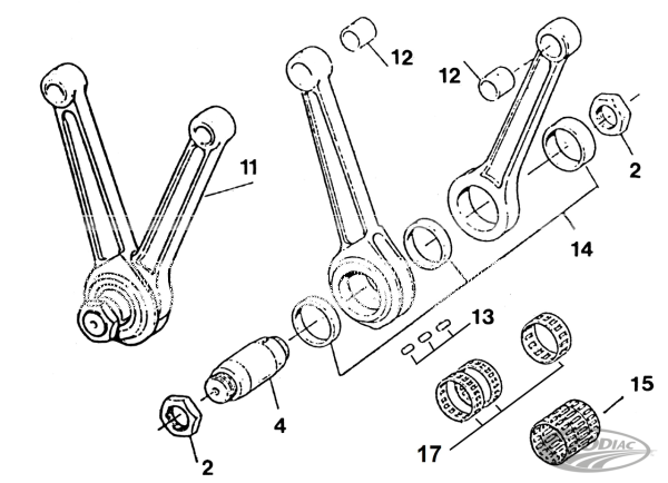 Flywheel washer set XL87-99 (DE)