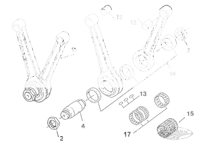 Flywheel washer set XL87-99 (DE)