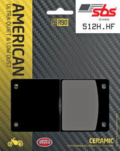 SBS HF Brake pads for GMA large calipers (DE)