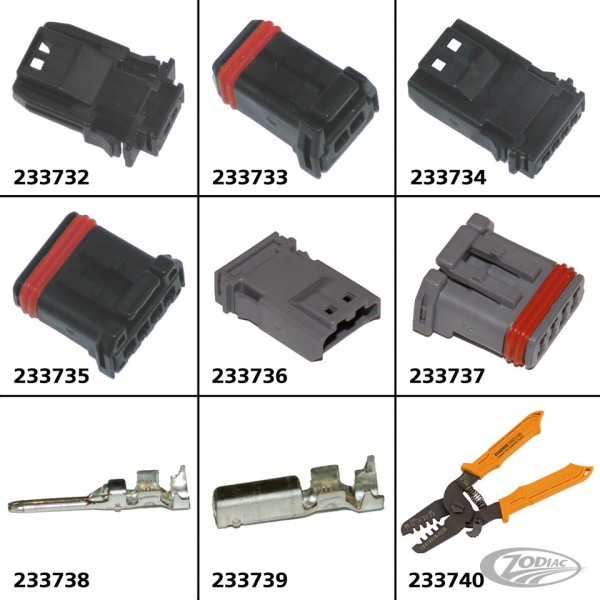 MX-1900 2-Position Pin Housing Blac (DE)