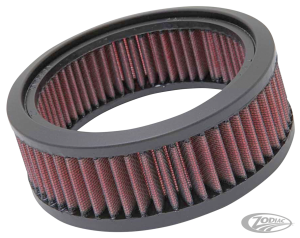 K&N Airfilter element teardrop models