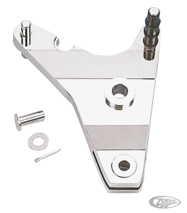 Caliper Y-bracket 10" chrome FX/FL73-80 (DE)