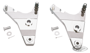 Caliper Y-bracket 10" chrome FX/FL73-80 (DE)