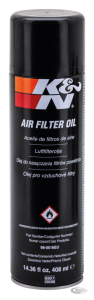 SPRAY CAN 400ml K&N Air filter Oil