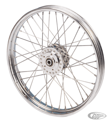 Cplt wheel 21" alu hub 77-83 chrome spk. (DE)