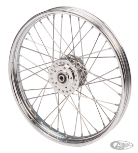 Cplt wheel 21" alu hub 84-up chrome spk. (DE)