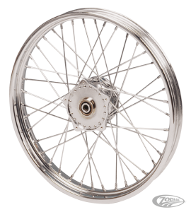 Cplt wheel 21" alu hub 74-77 stainl.spk. (DE)