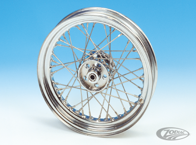 Cplt wheel 16" steel hub 36-66 stainl.sp (DE)