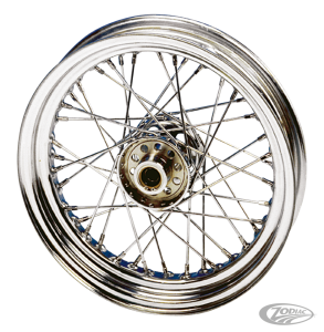 16" Rear wheel XL79-81 Inox spokes (DE)