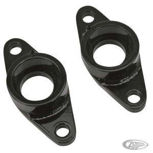 Swing arm mounts L&R, black FXR (DE)