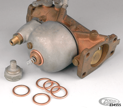 10pck Gasket, Float Bowl Nut, Copper 28- (DE)