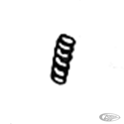 10pck spring, starter shaft (DE)