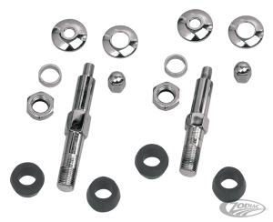 Chrome shock stud kit BT67-72 LOWER