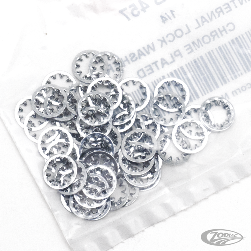 50pck Internal lockwashers 1/4" (DE)