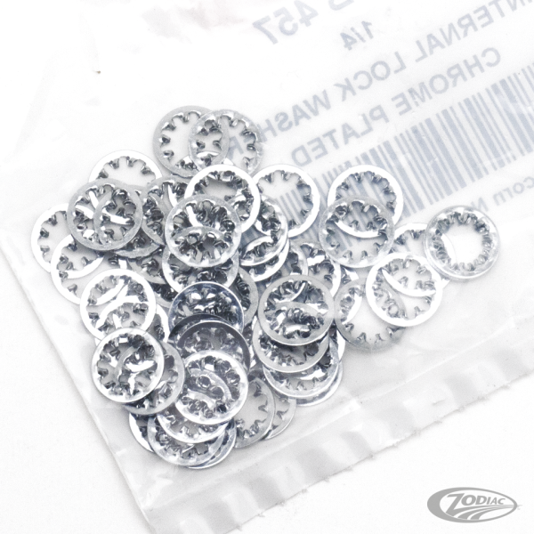 50pck Internal lockwashers 1/4" (DE)
