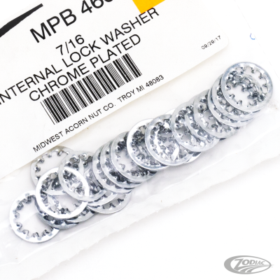 25pck Internal lockwashers 7/16" (DE)