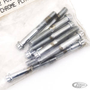 10pck 12-point bolts,1/4-20 x 2",