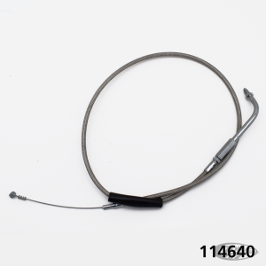 Braided throttle cable T12 L=42" 135deg (DE)