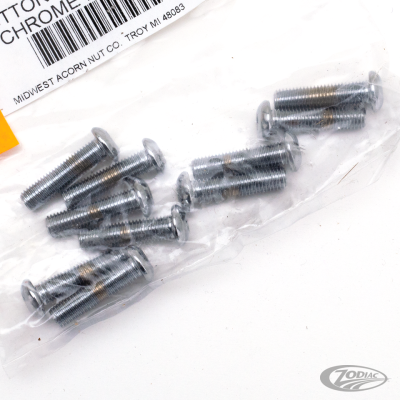 10pck Button head screws 1/4-28x1 UNF