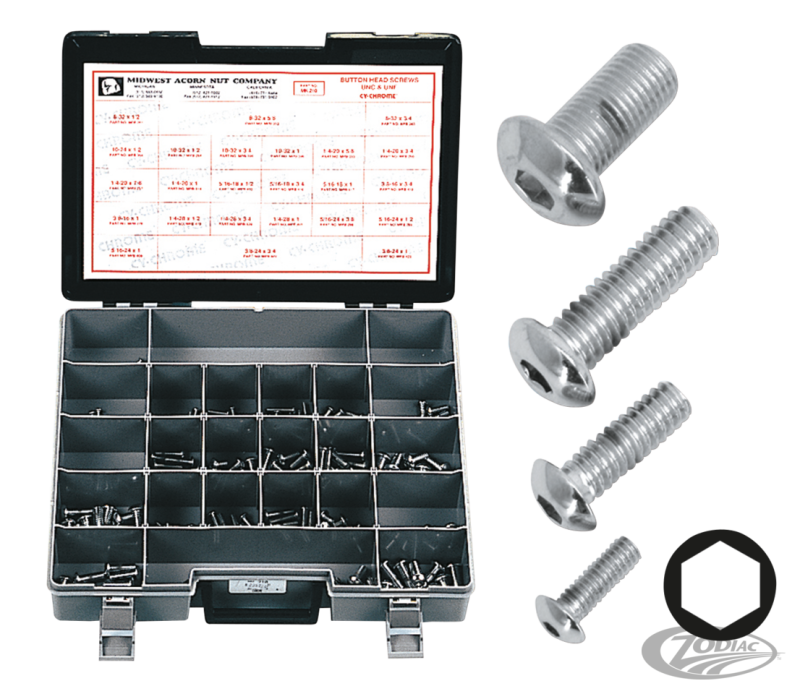 10pck Button head screws 3/8-24x3/4 UNF (DE)