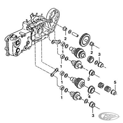 Cam cover bushing XL91-up (DE)