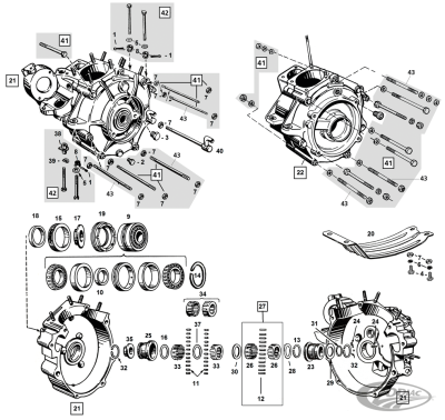 Bearing race 360 dgr std. BT93-99 (DE)