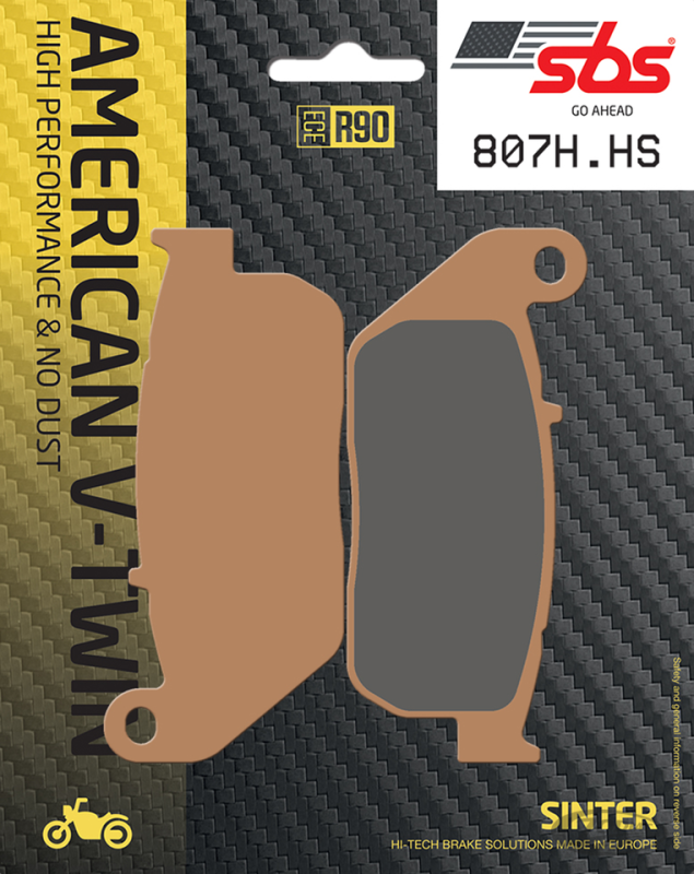 SBS HS Brake pads XL04-13 front (DE)