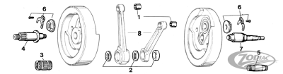 Inner race pinion shft brng BT87-99 (DE)