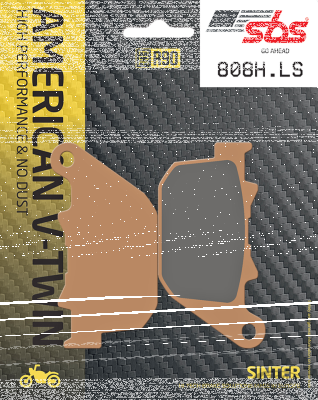 SBS Brake pads XL04-13 1200XR08-up rear (DE)