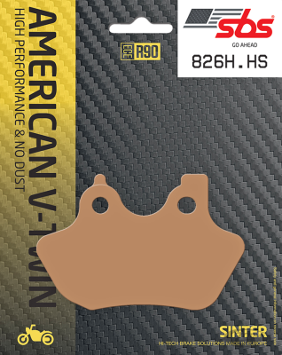 SBS HS FR brakepads BT00-07 XL00-03 (DE)