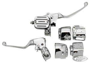 GZP Frnt.Master cylinder assy 9/16" chro