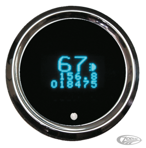 Dakota Round Mini Speed/Tach w/indicator (DE)