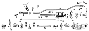 Rod shifter, parkerized (DE)