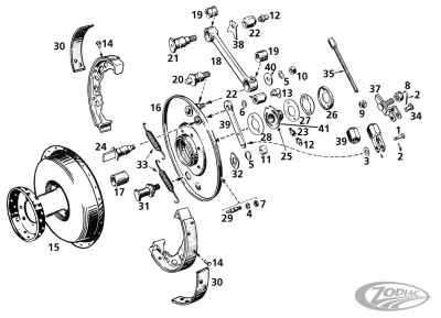 clevis pin/washer/cotter pin, all, white (DE)