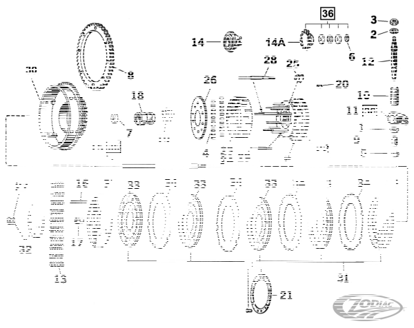 10pck retaining ring #11000 (DE)