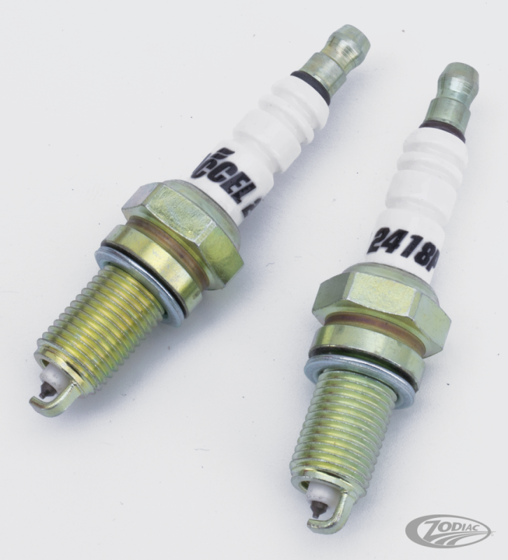 ACCEL white Platinum spark plugs 2418P, (DE)