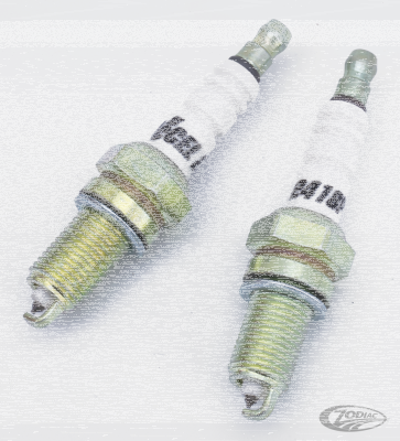 ACCEL white Platinum spark plugs 2418P, (DE)