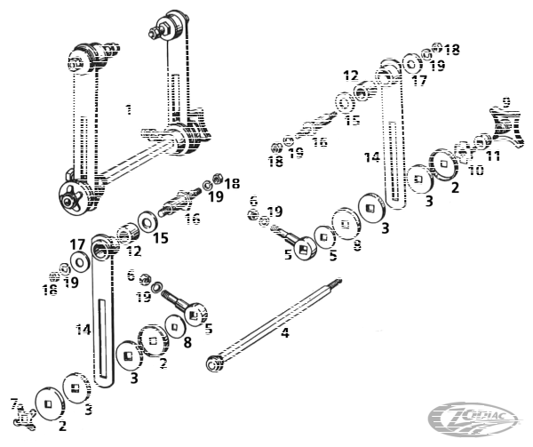 Adjusting rod (DE)