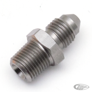 Adaptor 1/8 NPTF female x AN-3 male INOX (DE)
