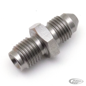Brake line adapt. 3/8 UNF STAINLESS UNF (DE)