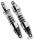 PS-412 Magnum shocks 11" Chrome springs (DE)