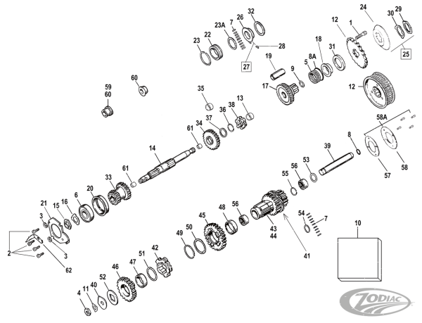 Outer bearing race BT37-E77 (DE)