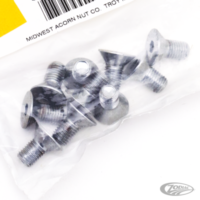 10pck Flat head socket 5/16-24x5/8" UNF (DE)