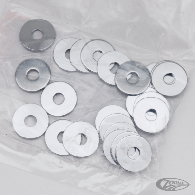 25pck Flat washers 1/4" X 7/8" (DE)